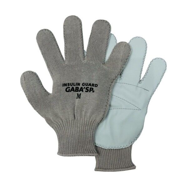 耐針清掃用作業手袋 インスリンガード M GABASP-IG 1双