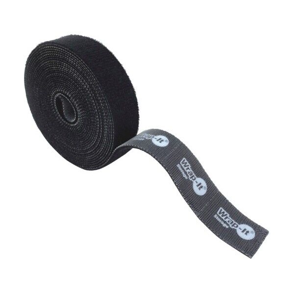 配線コード 収納ロール 3.7m ブラック