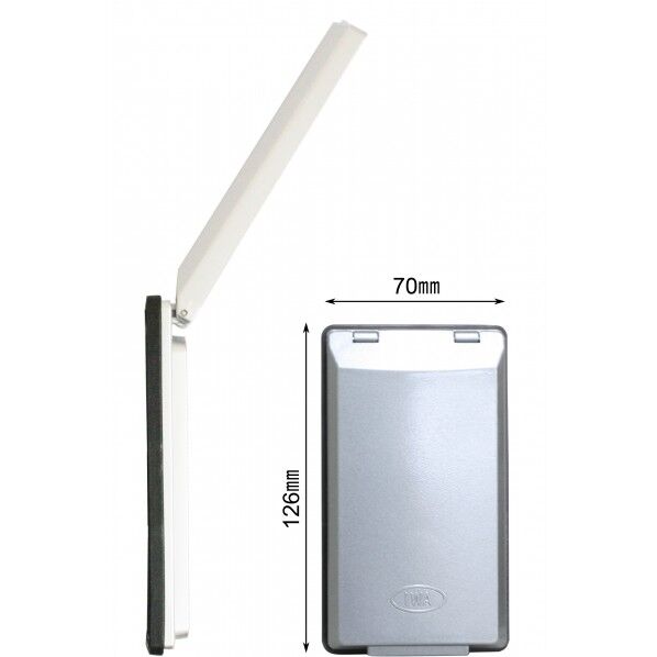 コンセント用防滴保護カバー(防滴プレートのみ) 7A 7 19BTP07XX 1個