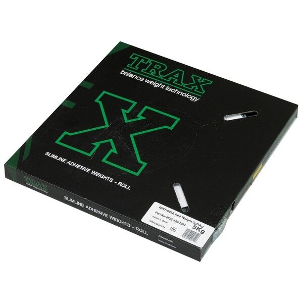 TRAX 鉄製貼付け ロールウエイト5g刻み