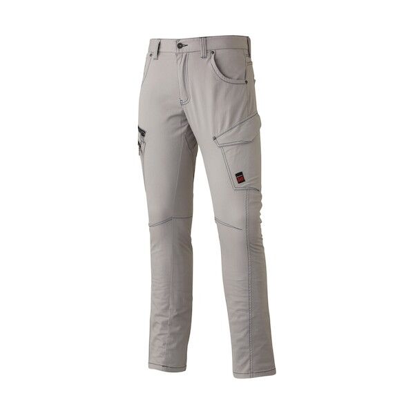 ストレッチ3Dカーゴパンツグレー6L