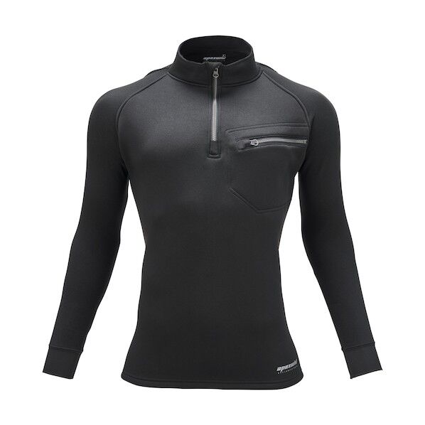 蓄熱ジップアップブラック3L 6761505011 1点