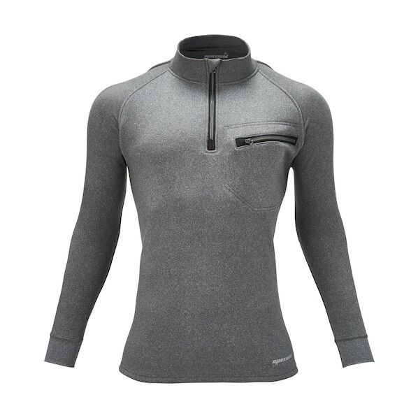 蓄熱ジップアップモクグレー3L 6761505007 1点