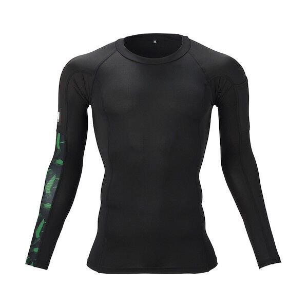 長袖コンプレッション グリーンL 90701503014 1点