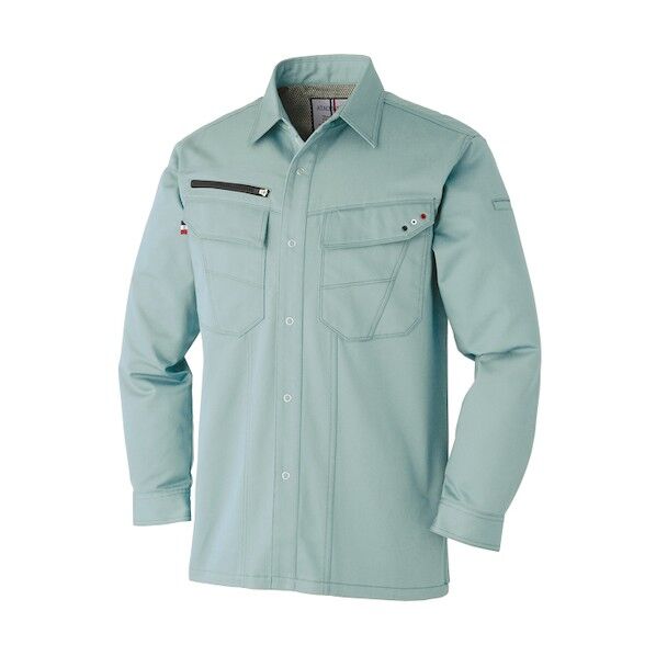 長袖シャツアースグリーンS
