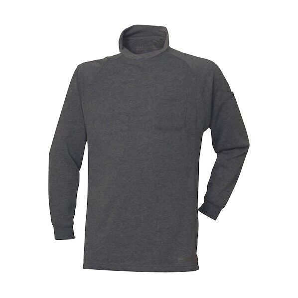裏フリースハイネック チャコールグレー3L 5501505052 1点