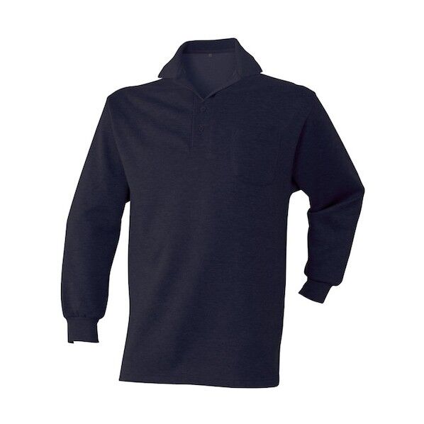 裏起毛ポロシャツ ネイビー3L 4501505002 1点