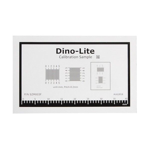 ‐Lite キャリブレーションシートCS21(ピッチ0.1mm) DINOCS21 1点