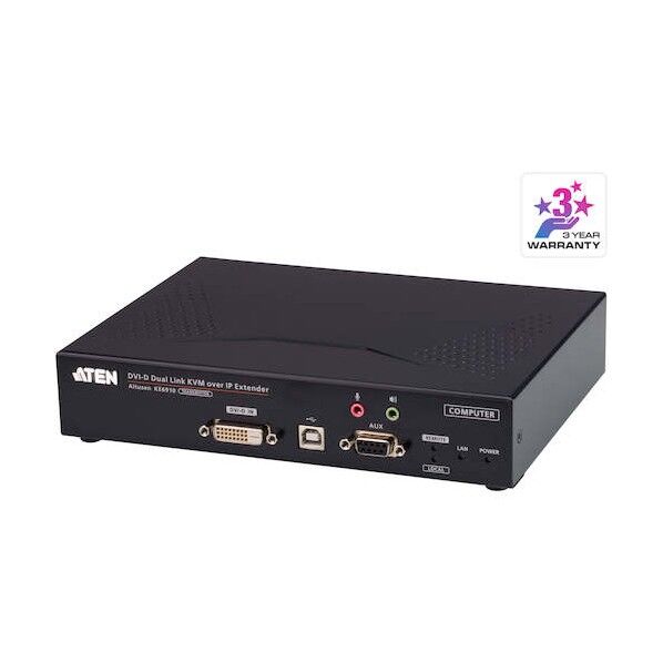 デュアルリンクDVIーD IP-KVMエクステンダー トランスミッター 2K