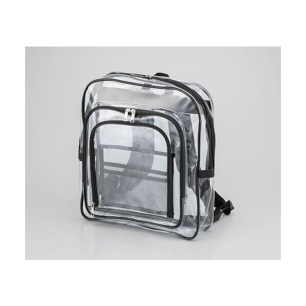 アズピュアPVCクリアバッグ スーパースケルトンクリアリュック