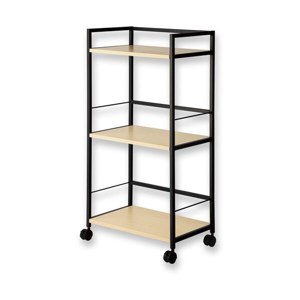 デスクワゴン デスクワゴン3段 ブラック