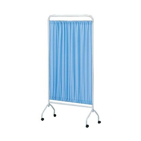衝立[抗菌タイプ] 1枚 基本タイプ ブルー CN-900 0-5761-01 1点