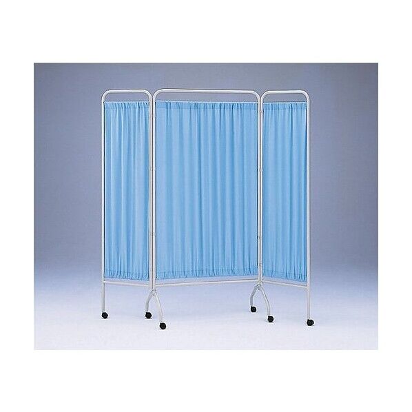 衝立[抗菌タイプ]  3枚 クリーム 900mm+450mm×2 CN-1845 0-5763-02 1点