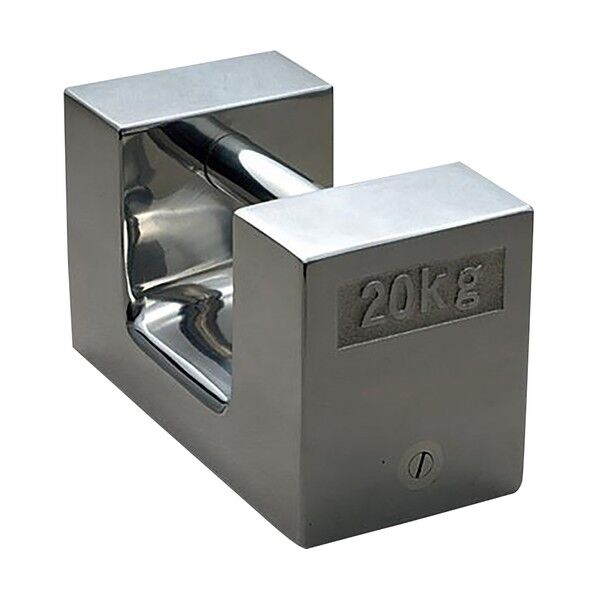 アズワン 枕型分銅 F2RS-20K 校正証明書付 2-470-01-20 1点...