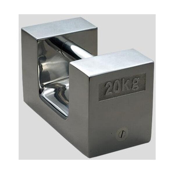 アズワン 枕型分銅 M1RS-20K 校正証明書付 2-471-01-20 1点...