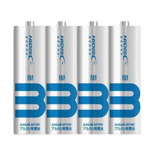アズワン HDLR6/1.5V4P アルカリ乾電池 4-1461-03 4本...