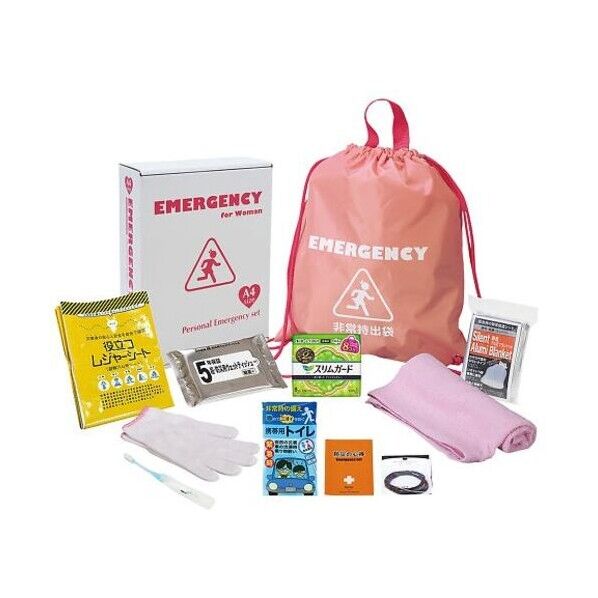 アズワン WE-30 女性用非常持出セット     7-2962-11 1式...
