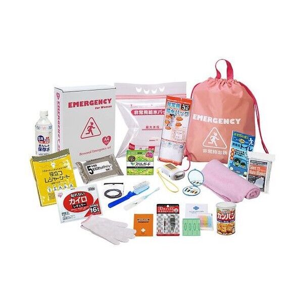アズワン WE-50 女性用非常持出セット 7-2962-12 1式...