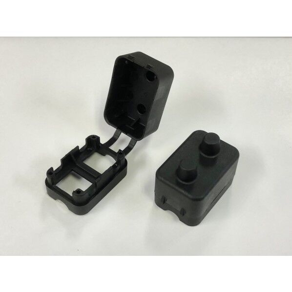 カーク産業 サーキットブレーカー用保護カバー(黒) 黒 0702 1個