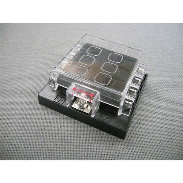 ヒューズブロック/カバー付 8連