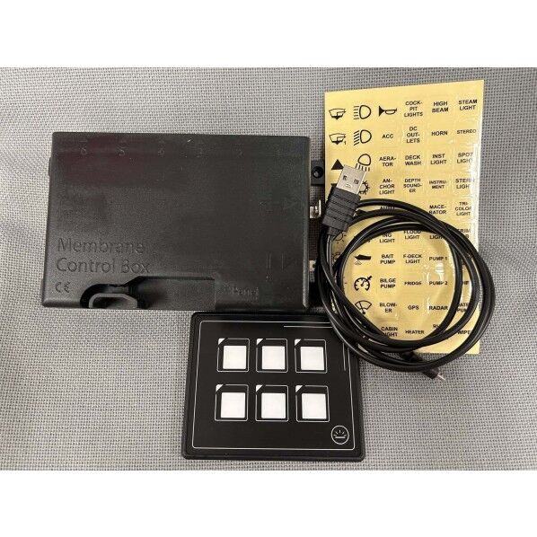 6連タッチスイッチパネル(12-24V)