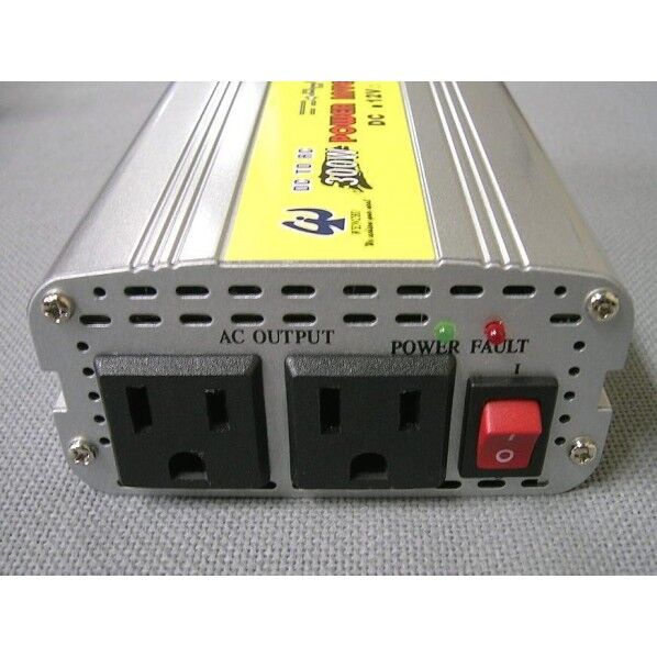 疑似波インバーター300W (12VDC-)100VAC)