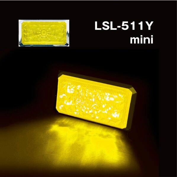 LS L-5 1 1 Y LED角mi n i マーカー 黄 JB激光 12/24V共用