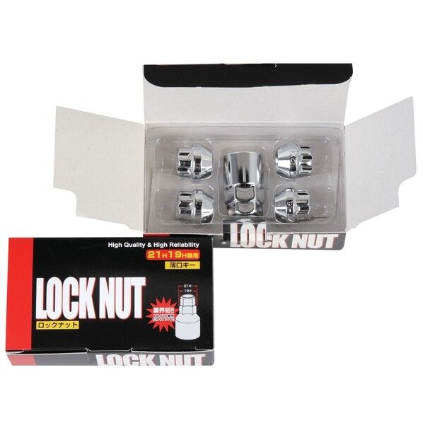 TIPTOP(チップトップ) ロックナット 21H/19H兼用 M12×1.5×30mm LN-X1 1点