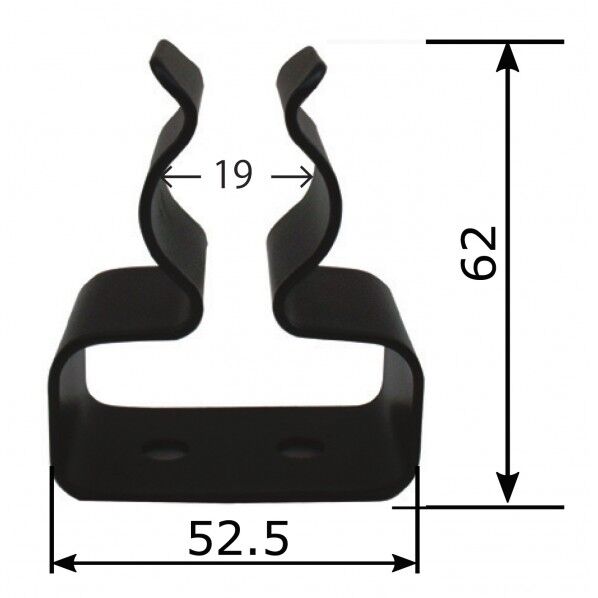 鉄製 金テコ/バール用受け金具(金テコキャッチ)