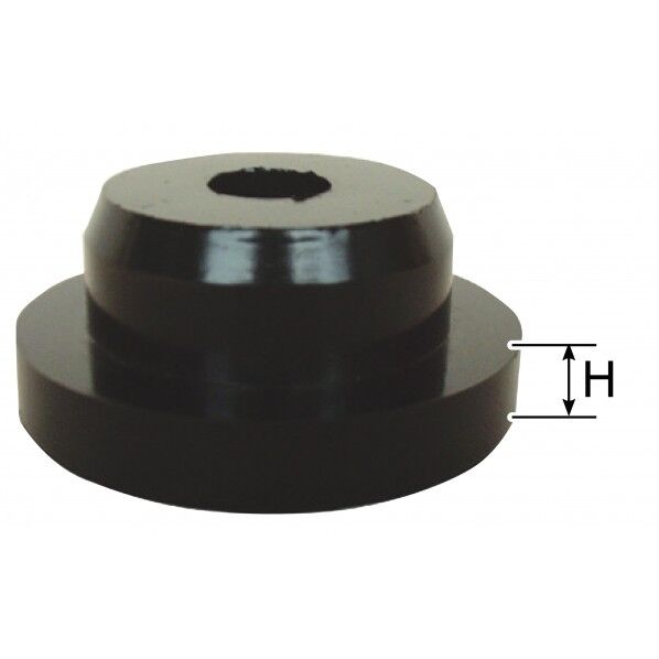 ゴム製 消防用管鎗ノズル受け 40A 19KU40R 1個