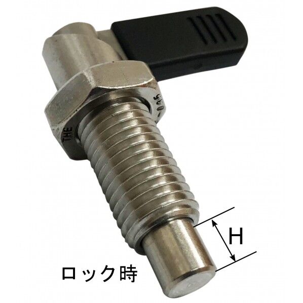 便利な固定金具 ステンレス製L型ストッパー 8mm 19LSTP12SU 1個