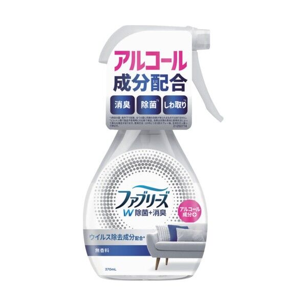 ファブリーズW除菌無香アルコール370ML