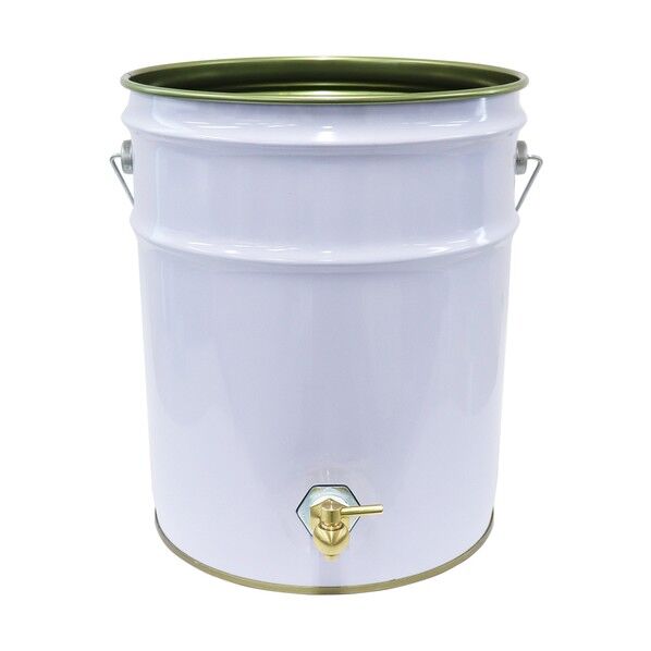 ドレンコック付ペール缶 APPQO-OPC 1点...