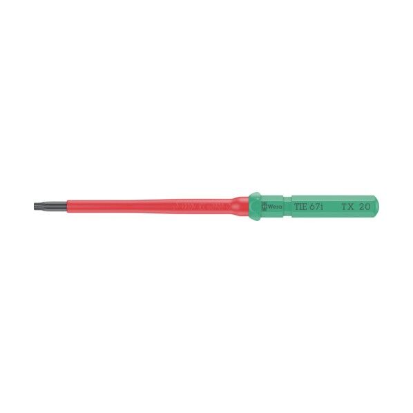 Wera クラフトフォームVDE電気工事用交換用絶縁ブレード トルクス20X159 006536 1本