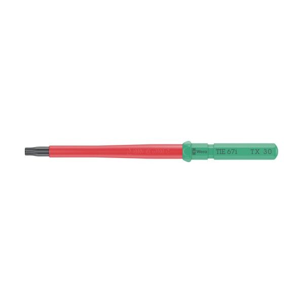 Wera クラフトフォームVDE電気工事用交換用絶縁ブレード トルクス30X160 006539 1本