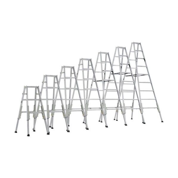 ※法人専用品※ 軽量伸縮専用脚立KARU KARU240 1台