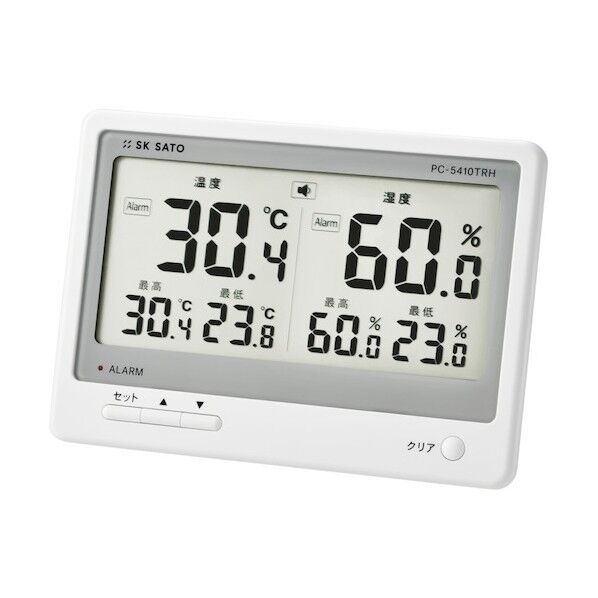  デジタル温湿度計 PC-5410TRH 1個