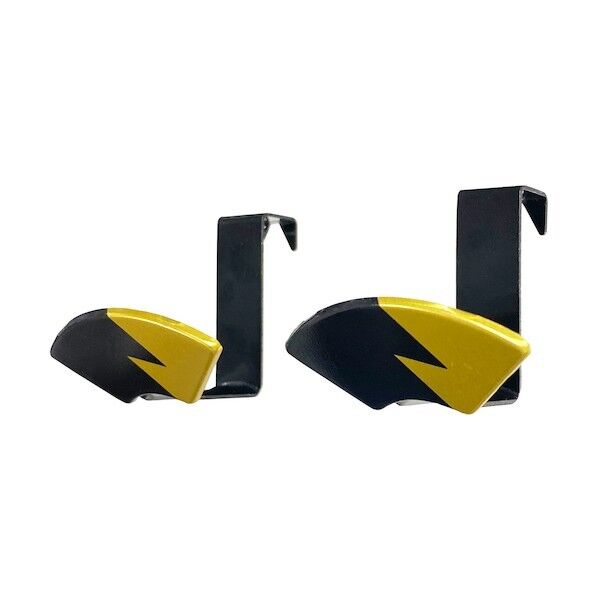 額縁用金具扇面額受鴨居(イナズマ) F-0250 1