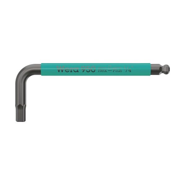Wera 950SPKSマルチカラー 六角レンチ 1/4インチ 022657 1本