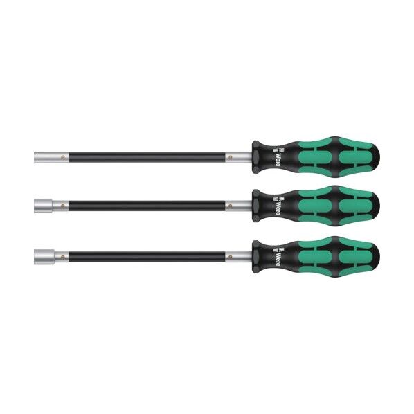 Wera 391/3 クラフトフォームナットドライバーセット 135311 1S