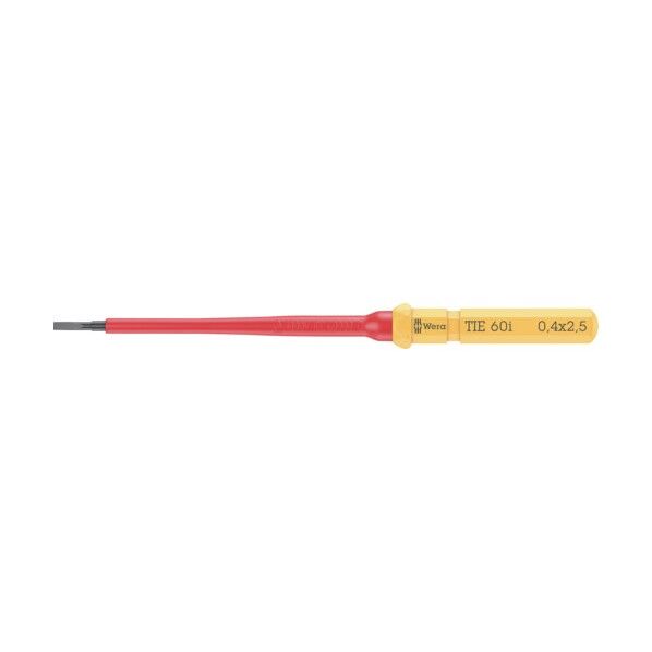Wera クラフトフォームVDE電気工事用交換用絶縁ブレード マイナス2.5X157 006500 1本