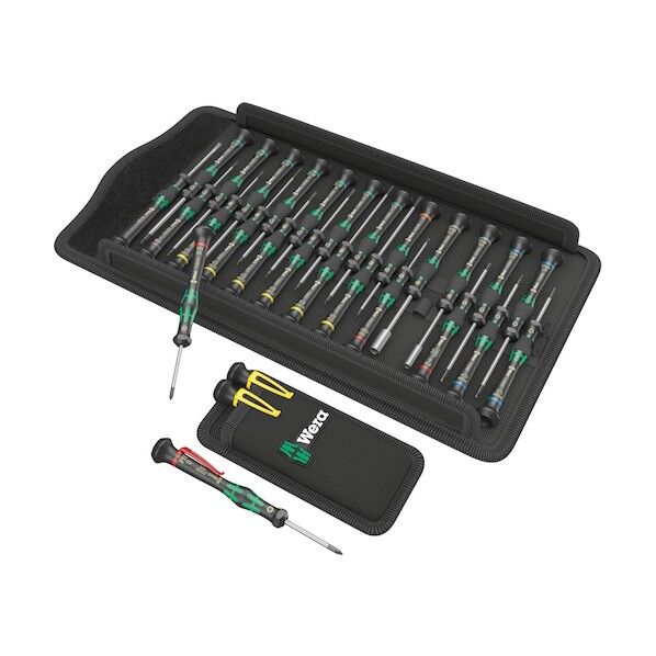 Wera 【数量限定】精密ドライバー28本セット ビッグパック2 (ポケットポーチ付き) 134027 28本