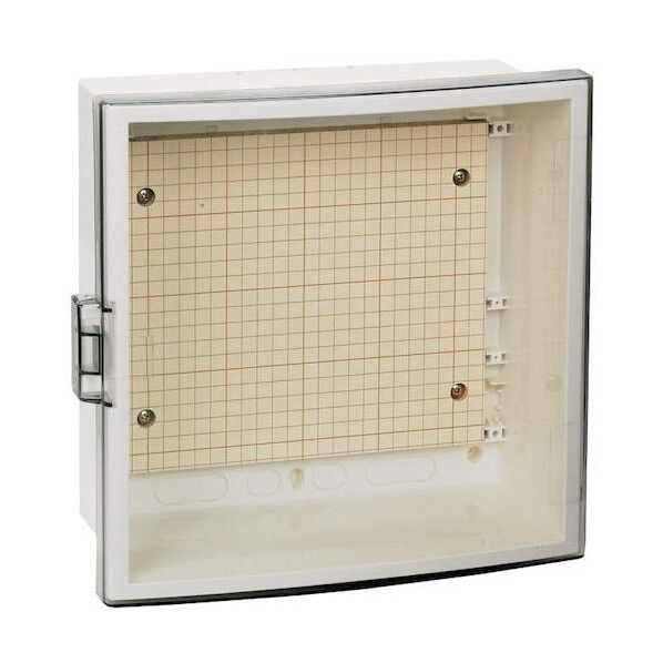 河村電器販売 プラボックス 屋内型 透明アクリルドア SPN2525-12T 1点