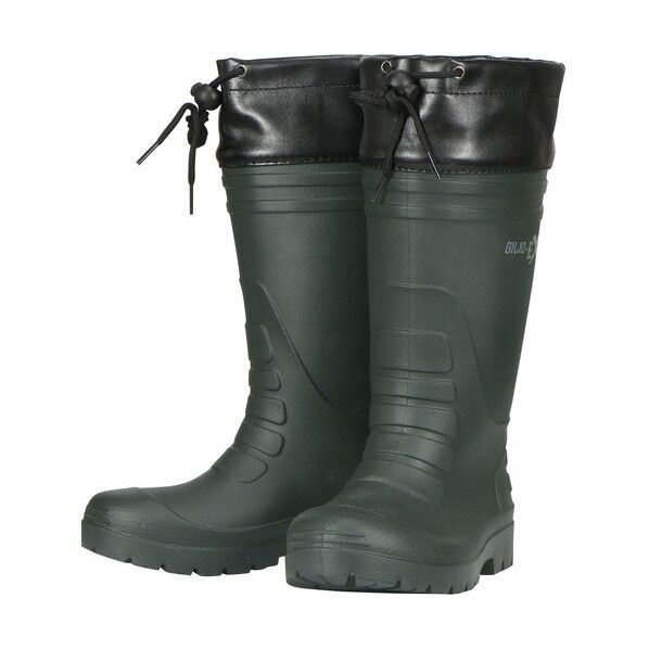 エアーラバーブーツW(女性向け) ダークグリーン L 6432-57-L 1足