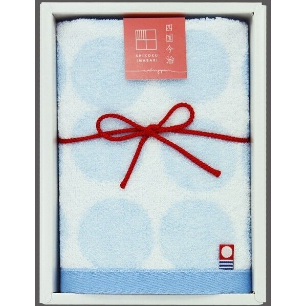 今治 今治タオルギフト 華音(カノン) 500 ハンドタオル1枚 約34×35cm ドット GI052700 1個...