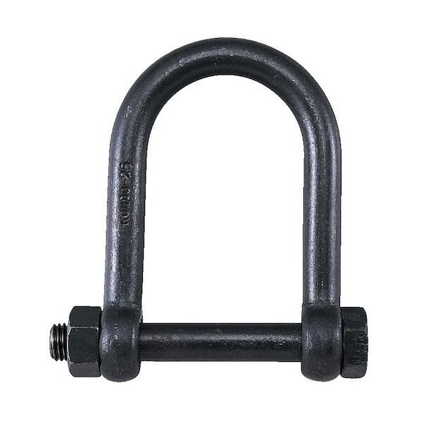 コンドーテック 連結シャックル 鍛造型(ボルト・ナット式) 呼び25mm 02109A025T 1点