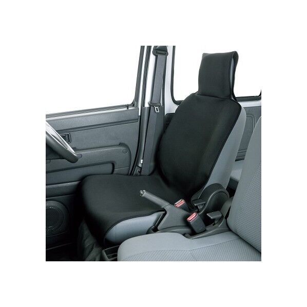 軽ワーカーズ 前席用 ブラック 縦115横145高さ370 2151-10BK 1個