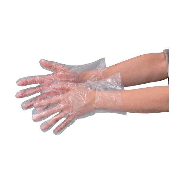HDポリグローブ半透明箱入M 303-M-CL 300枚