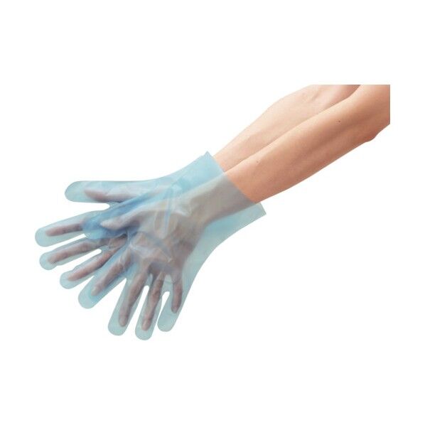 ポリクリーンエンボスブルー袋入SS 342-SS 100枚