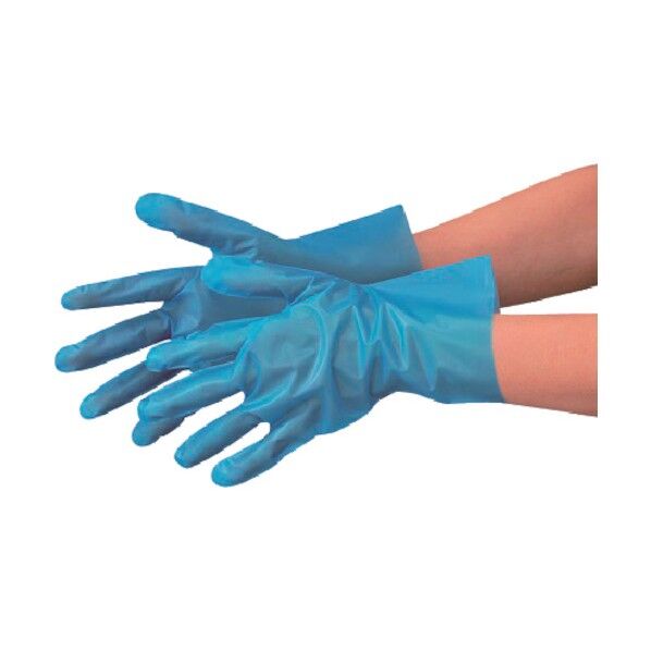 ポリグローブフィットブルー箱入LL 310-LL 100枚...